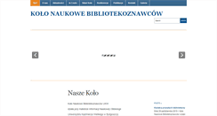 Desktop Screenshot of kinib.kolo.ukw.edu.pl