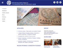 Tablet Screenshot of muzeum.ukw.edu.pl